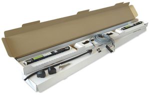 Kit détecteur de présence BBC Bircher, 2× UniScan2 1100mm argent + accessoires