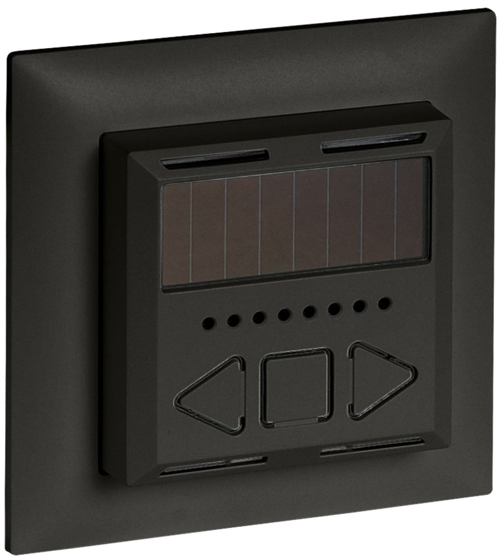 Sensore termica&umid.ambiente RF Omnio nero