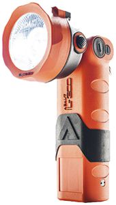 LED-Handleuchte Lumatec 200lm DC 3.7V IP67 Kunststoff orange