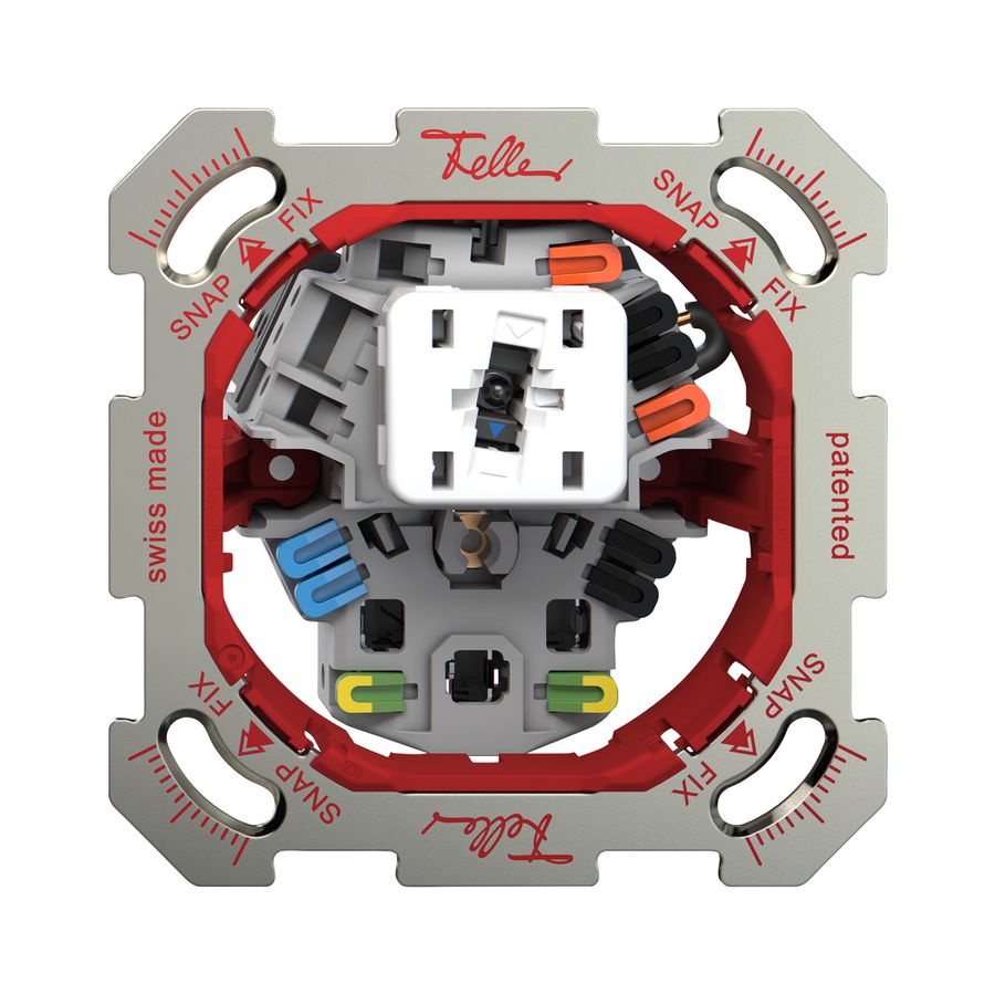 Combinazione INC Feller SNAPFIX® S3K+T23 lat.bl
