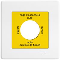 UP-Montageset EDIZIO.liv SNAPFIX® f.Drehsch.Schloss Grav.F auto-ouv-auto-ouv gb