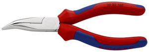 Telefonzange KNIPEX mit Schneidevorrichtung gebogen 160mm
