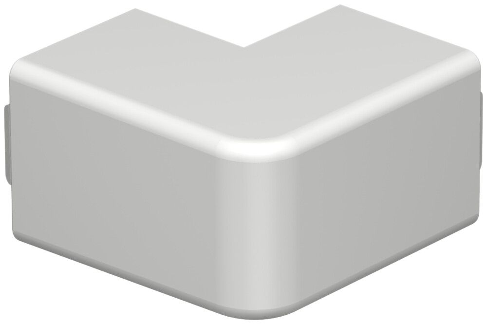 Angle extérieur Bettermann pour canal d'installation WDK gris clair 30×30mm