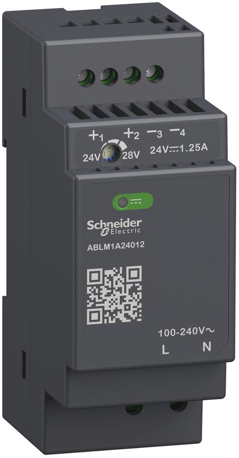 Spannungsversorgung SE MODULAR, getaktet, 100…240VAC, 24VDC, 1.2A, 30W