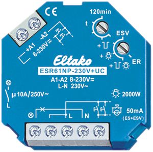 Relais de commande INC Eltako 8…230VUC 1F, ESR61NP