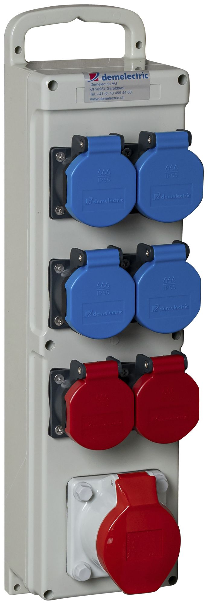 Stromverteiler DEM DB24772 16A 4×T23 2×T25 1×16A