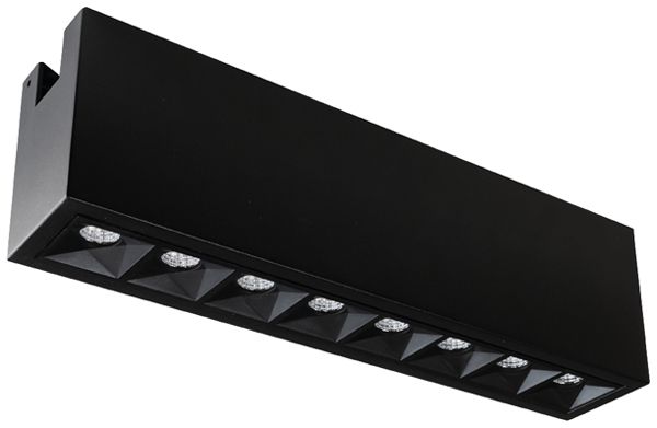 Projecteur LED SG Zip Inspire 15W 900lm 2700K WB VAR AD1PH 300×59×85mm noir