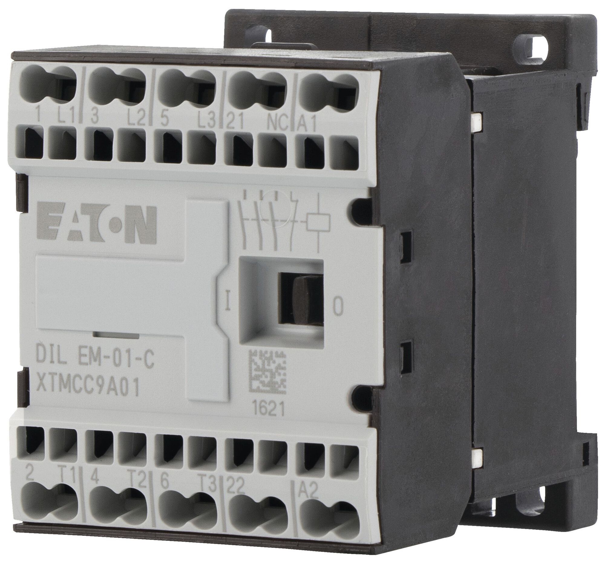 Leistungsschütz Eaton DILEM-01-G-C 24V DC 3NO 22A 9A 4kW 3kW 24…690V