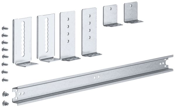 Guida DIN Hager univers N 2 file 35×15×1.5mm abbassabile