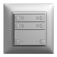 Kit montaggio INC Edue zeptrionAIR, WLAN, dimmer, RGB-LED, 2×tasto, 2×comm.si