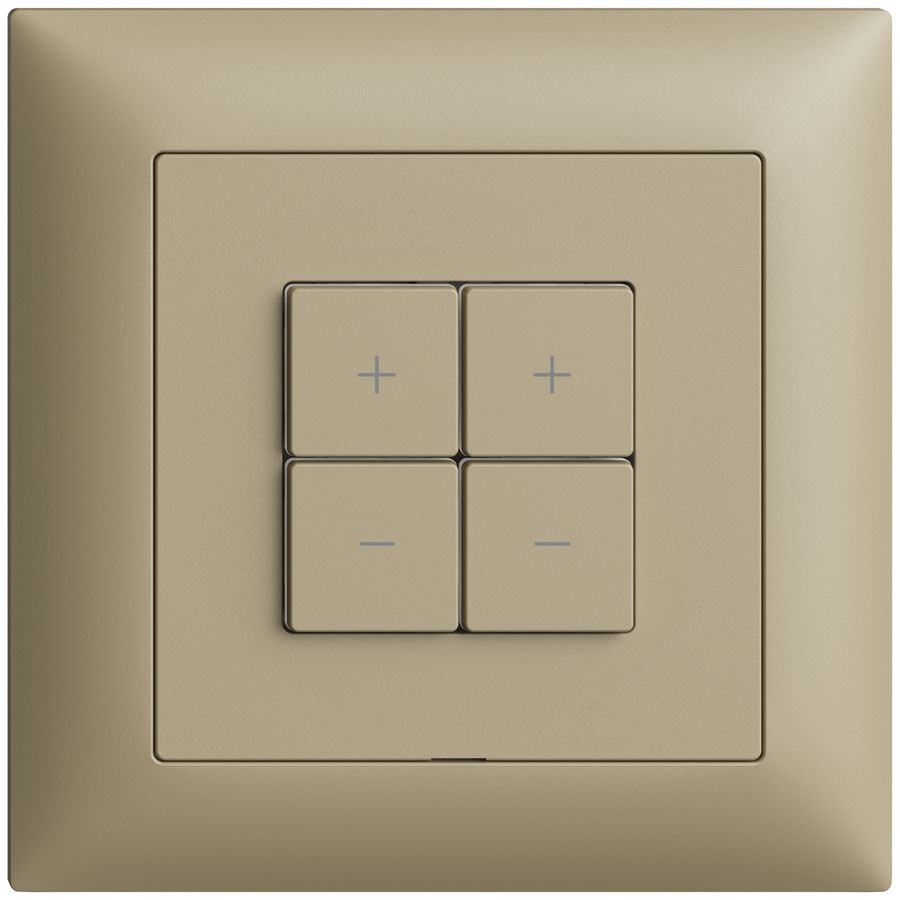 UP-Dimmer Uni-LED 2K/4T Edue Wiser sand