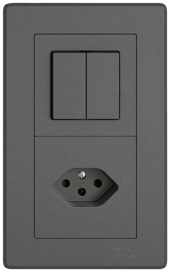 Combinazione INC EDIZIO.liv SNAPFIX® 2×1 156×96mm schema 1/3+3/1L+1×T13 grs