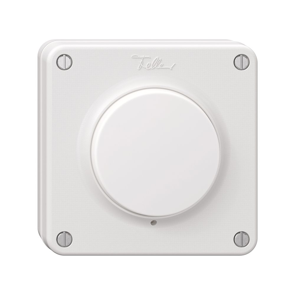 Interrupteur à poussoir NUP NEVO, S3/1L, illuminable, blanc, a.membrane blanc