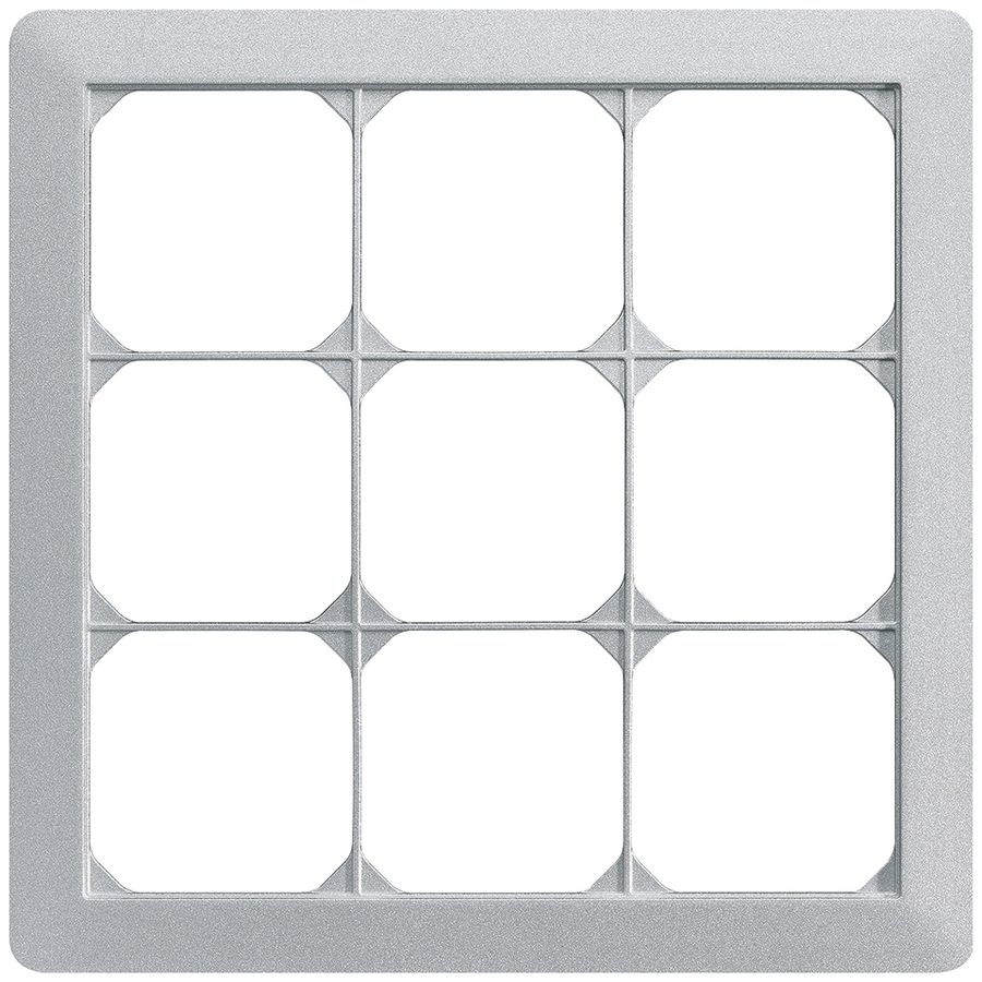 UP-Abdeckrahmen kallysto.trend 3×3 arktis 214×214mm