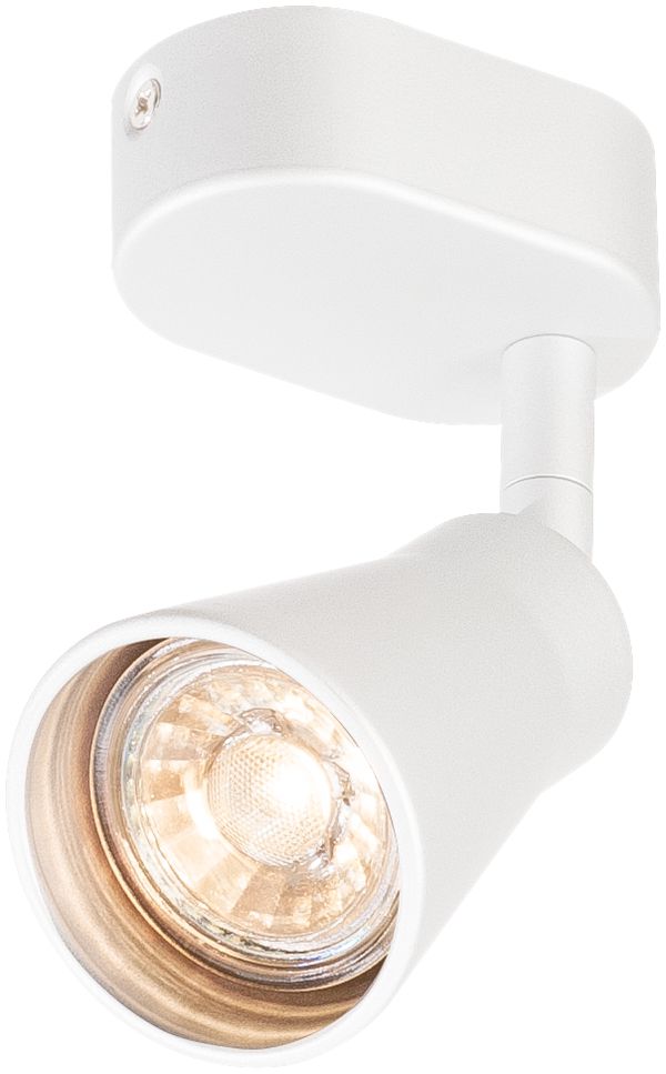 Plafonnier/applique SLV AVO SINGLE CW GU10 1×50W 80×95×115mm blanc