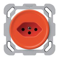 UP-Steckdose origin 1×Typ 13 10A 230V 77×77mm orange
