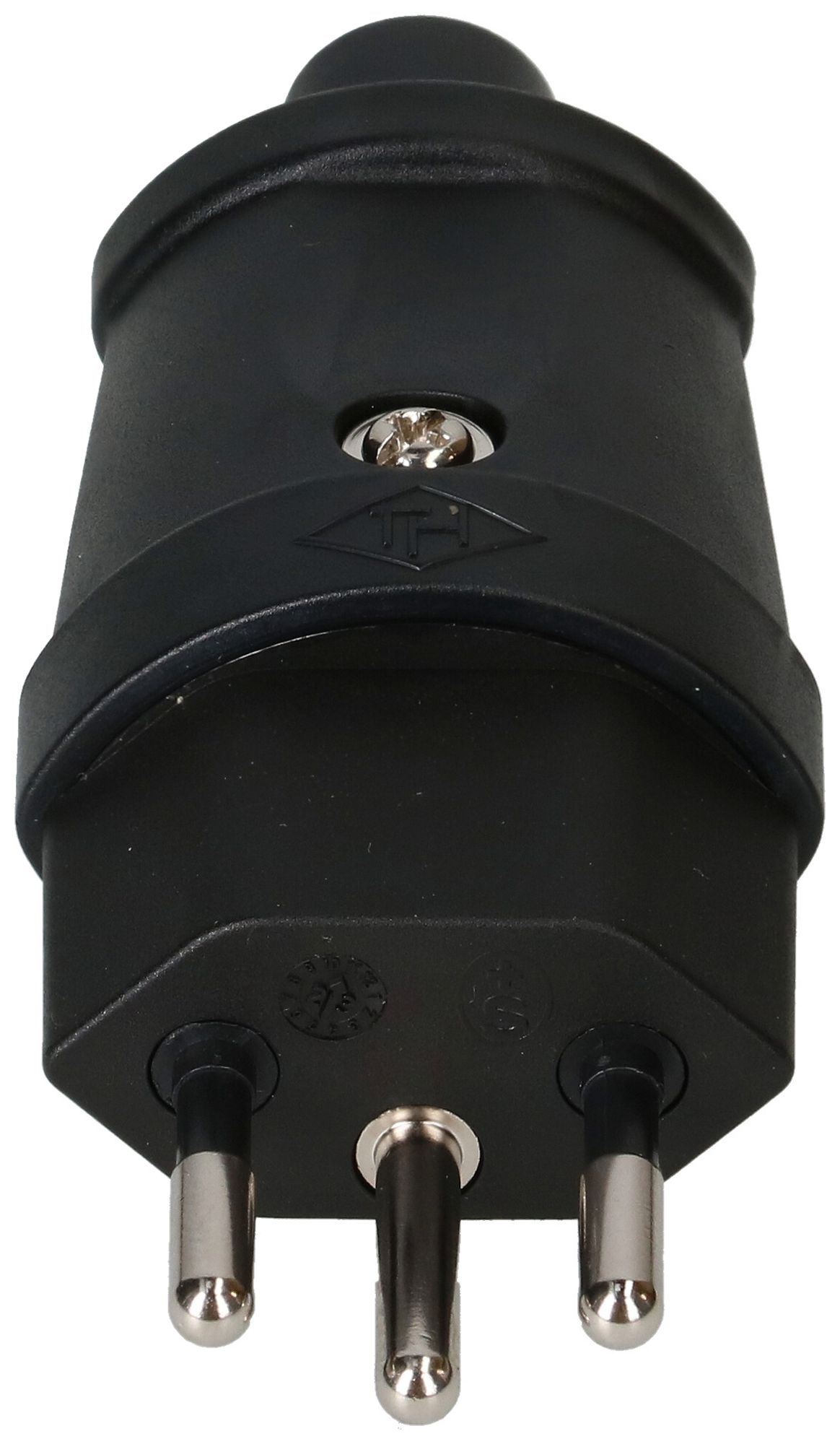 Stecker Typ 12 MAX HAURI TH strong 10A 230V PVC/PA Ø6…10mm IP20 sz