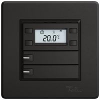 Pulsante RTH INC EDIZIO.liv SNAPFIX® c.RGB-LED 2×tasti com.1T ne