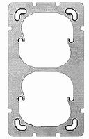 Befestigungsplatte Gr.II-II 52/52mm Achsdistanz 60mm