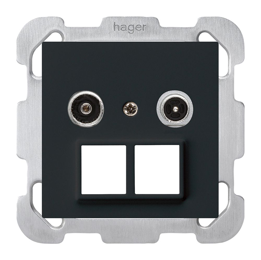 UP-Multimediadose kallysto R/TV Bauart B 19dB 2GHz schwarz