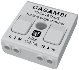 EB-RF-Dimmaktor YMOCA-TED-LR, 1×0…100W 85…240VAC, Casambi