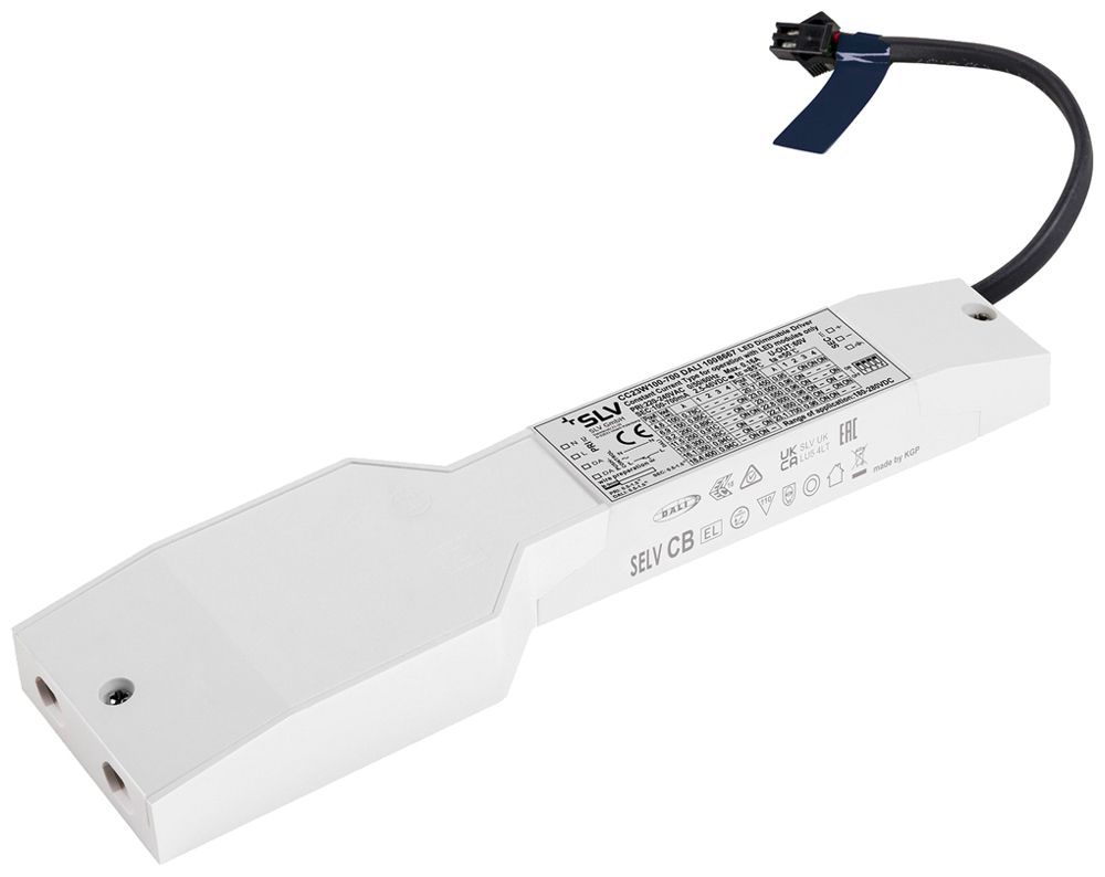 Alimentation LED SLV NUMINOS 16.1W 350mA DALI 210×30×21mm