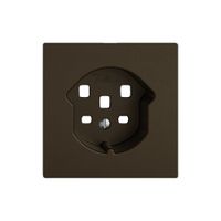 Montageset EDIZIO.liv SNAPFIX® für Steckdose T25 br