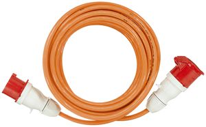 CEE-Verlängerungskabel Demelectric G-PUR 5×16mm² CEE/CEE 63A IP44 orange 15m
