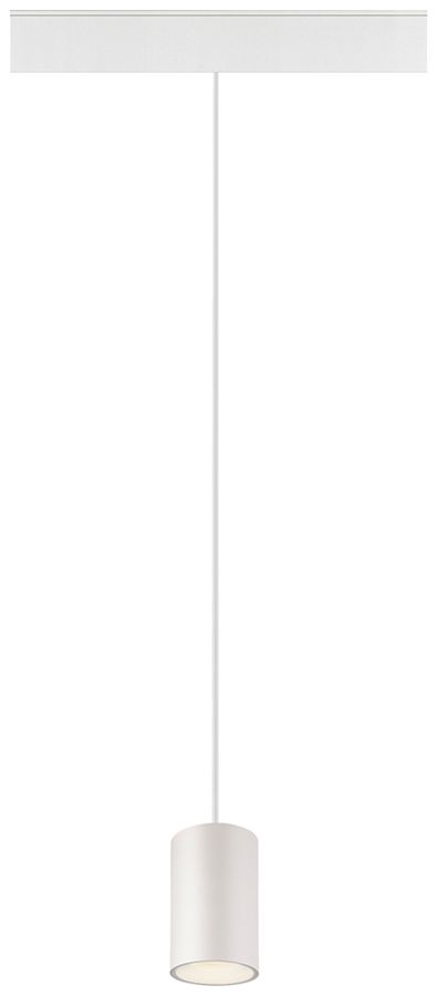 LED-Pendelleuchte SLV NUMINOS XS 48V AD 8.7W 730lm 940 DALI Ø50 weiss/weiss