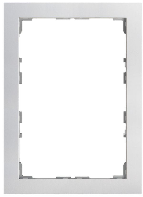 Abdeckrahmen EDIZIOdue prestige für KNX-Panel 7" aluminium