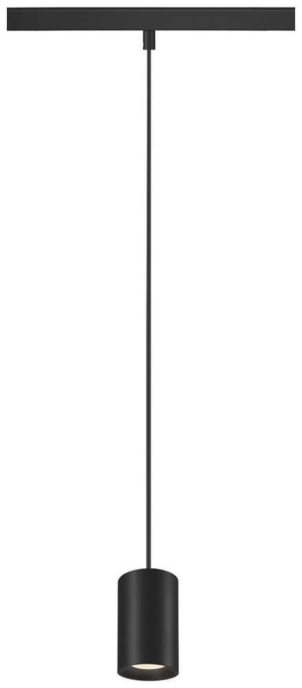 LED-Pendelleuchte SLV NUMINOS XS 48V AD 8.7W 720lm 940 DALI Ø50 schwarz/schwarz