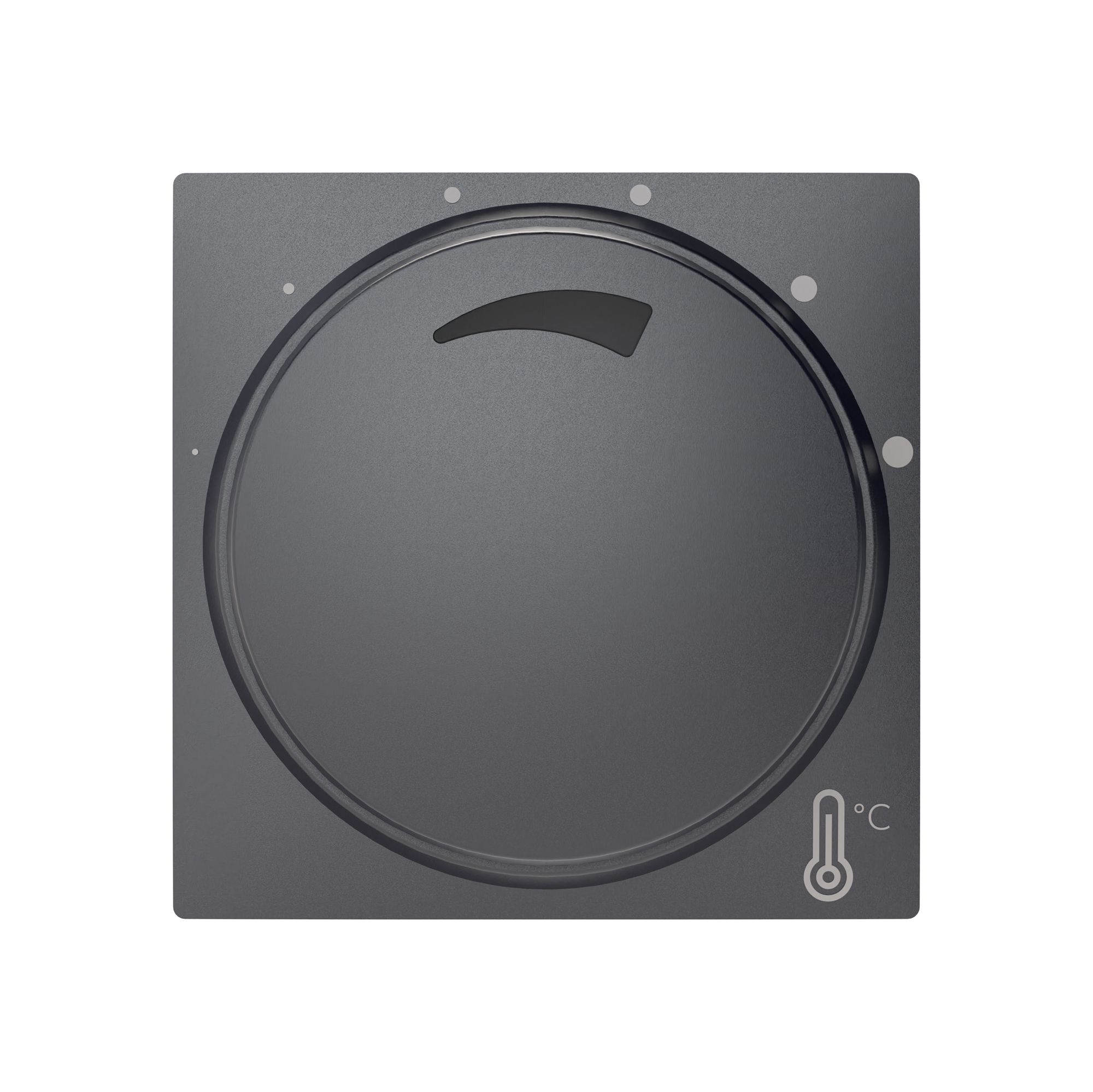 Termostato ambiente ABB SIDUS E riscalda./raffresca. NO 230VAC/10A 5…30°C an