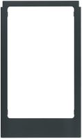 Designrahmen Video Hager elcom.touch eckig schwarz