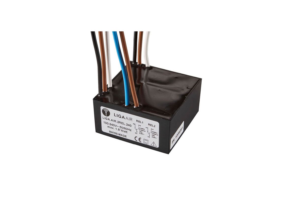 Relais de commutation Casambi 2.REL.240 240V 10A 2 contacts inverseurs
