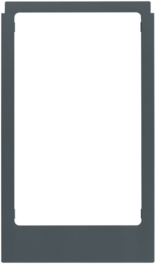 Designrahmen Video Hager elcom.touch eckig anthrazit