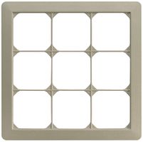 Cadre de recouvrement ENC kallysto.trend 3×3 savanna 214×214mm