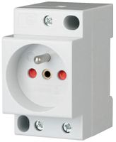 REG-Steckdose Eaton Z-SD230-BS 1×CEE 7/5 (Typ E) 16A 250VAC 2.5TE 60mm