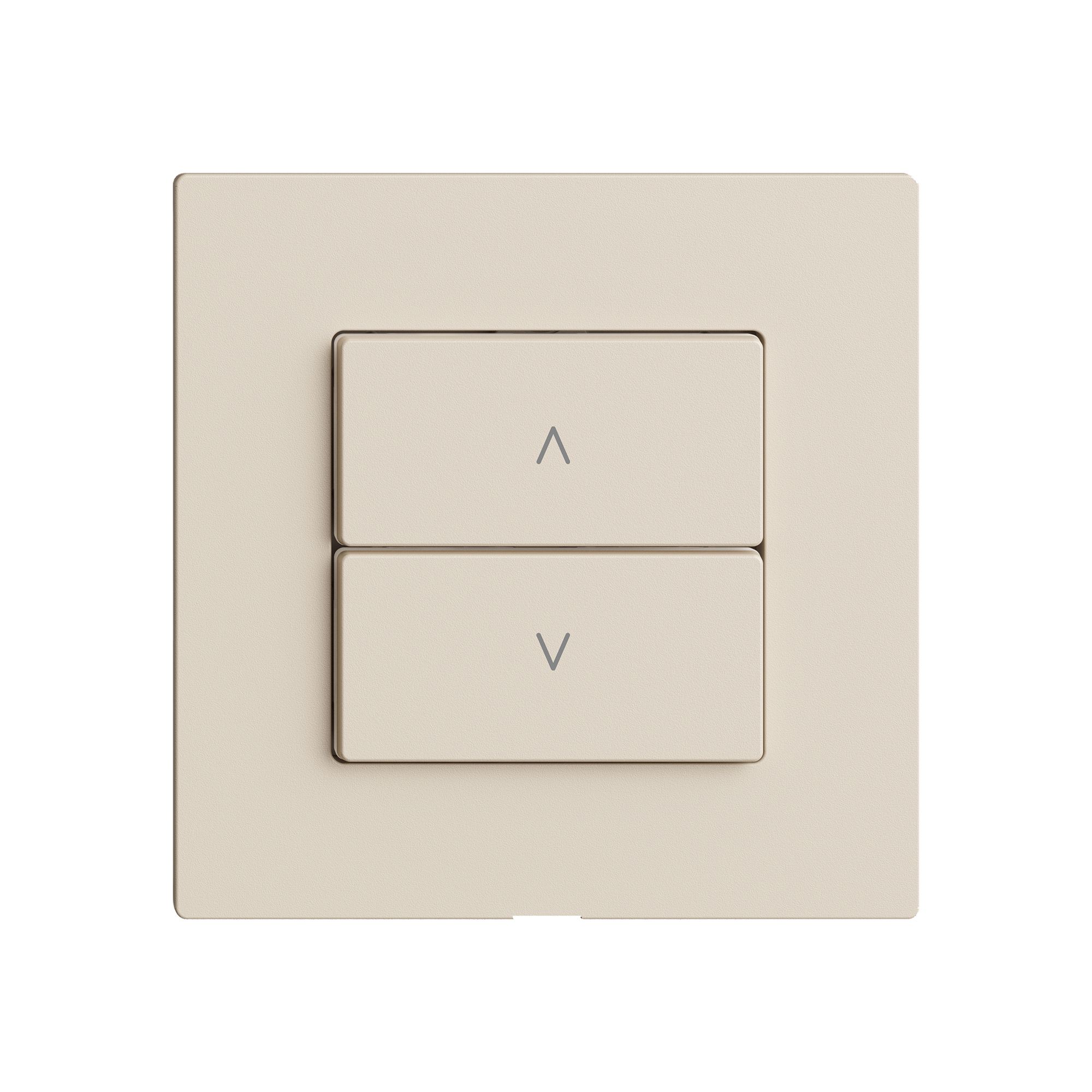 Commande pour interrupteur stores EDIZIOdue Wiser 1c 2t cr