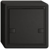 Poussoir universel AP EDIZIO.liv UNI SNAPFIX® 12…48V s.LED 1× comm.2T no