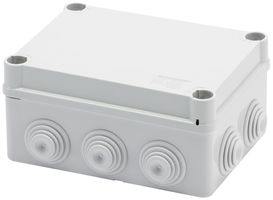 AP-Abzweigdose GEWISS 170×130×76 Schnellverschlussdeckel IP55 hf grau