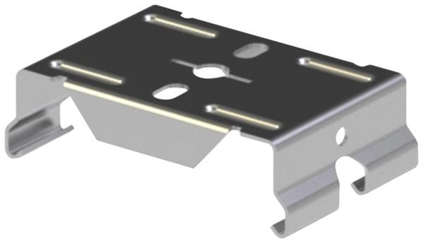 Graffa di montaggio DOTLUX LINEAone 36×59×16mm acciaio alluminio