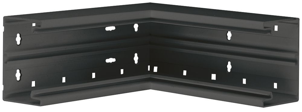 Inneneck Hager BR 65×100mm Oberteil 80mm schwarz