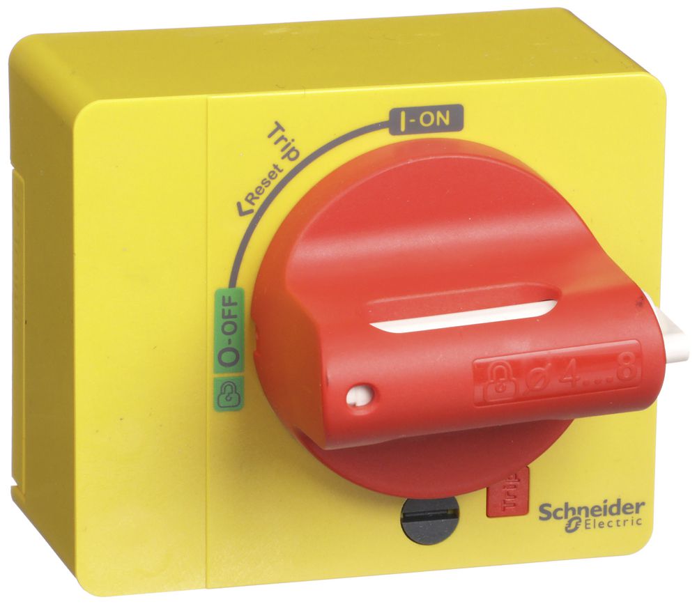 Commande rotative directe Schneider Electric NSXm/PP-B, IP54 rouge