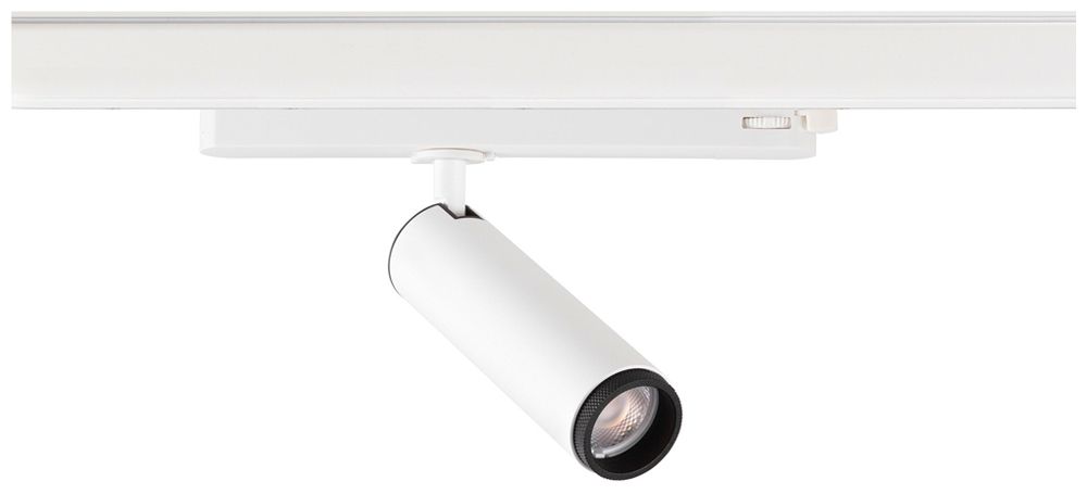 Spot LED SLV GRIP M 1×20W 1900lm 930 42° VAR AD3PH Ø43×147mm blanc