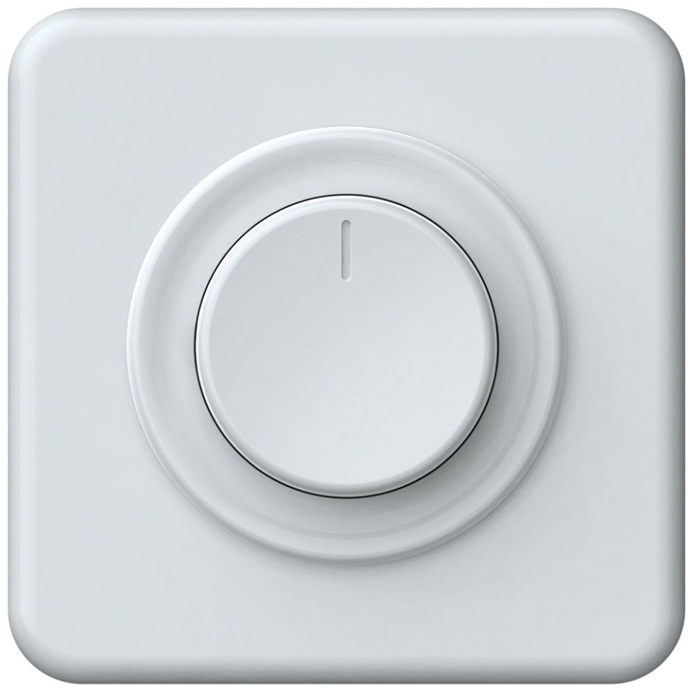 UP-Drehdimmer DALI origin 92×92mm ws