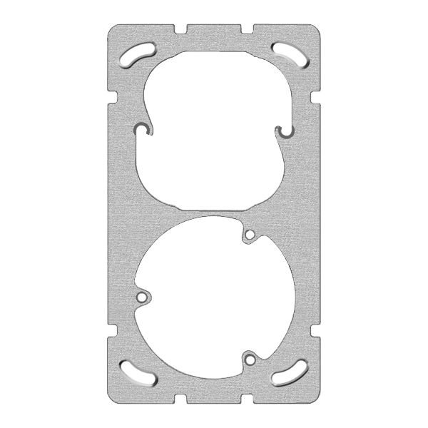 UP-Befestigungsplatte FH 2×1 52+3×T13