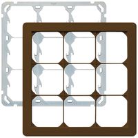 Intestazione INC kallysto.trend 3×3 marrone