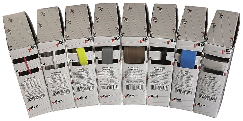 Gaine rétractable 3:1 18/6 blanc box avec 4m