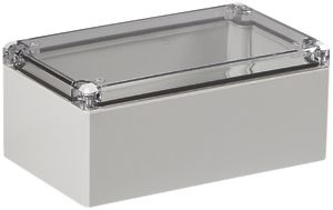 Apparategehäuse RW CUBO D 120×200×86mm DPCP transparent