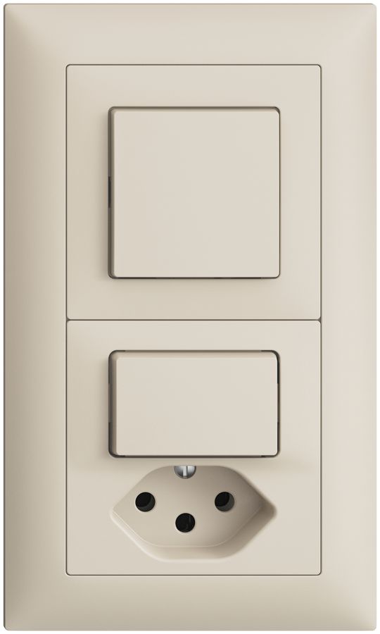 UP-Kombination EDIZIOdue 3/1P+3/T13 crema